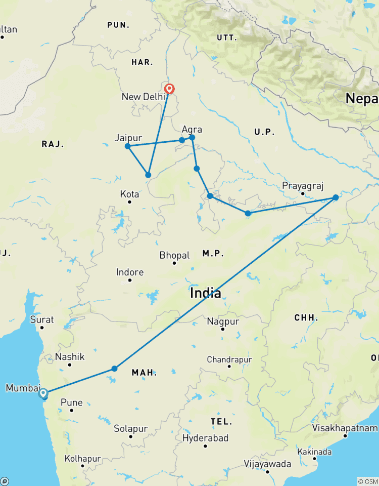 Circuito Viaje por el patrimonio de la India