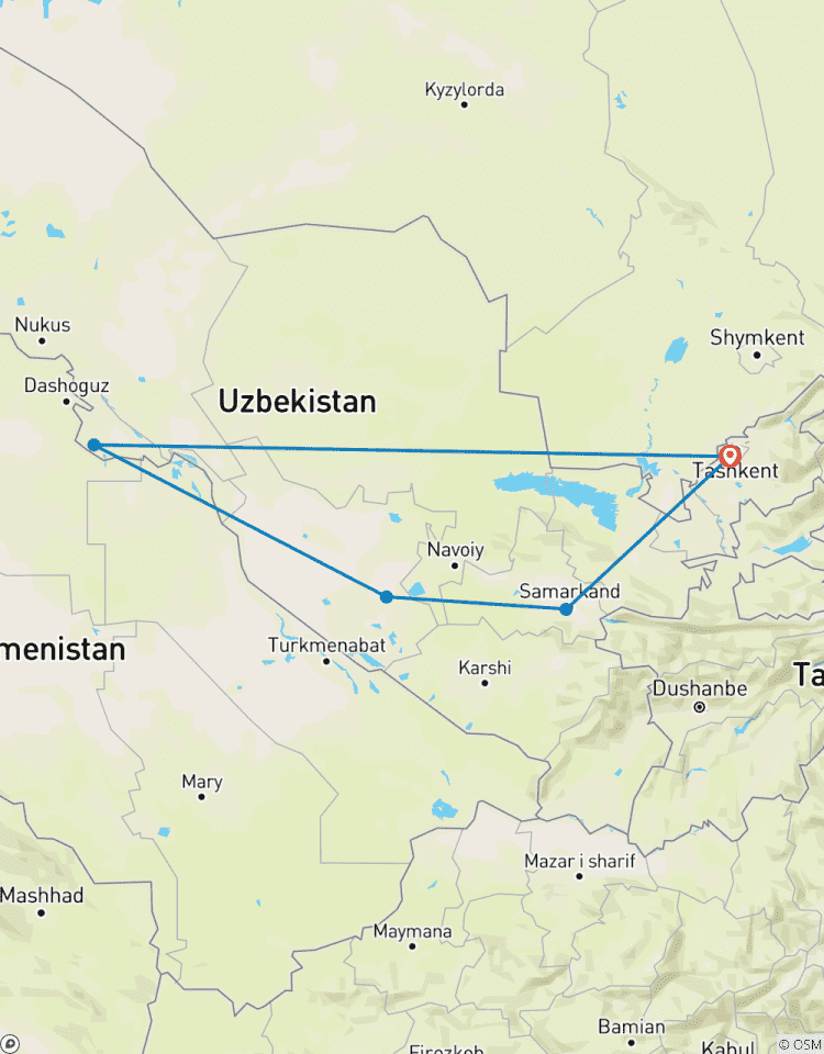 Circuito Viaje cultural a Uzbekistán - 10 días