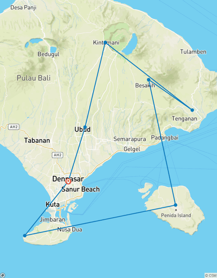 Circuito Bali 10 días: circuito por colinas ocultas, cascadas, templos y arrozales en terrazas