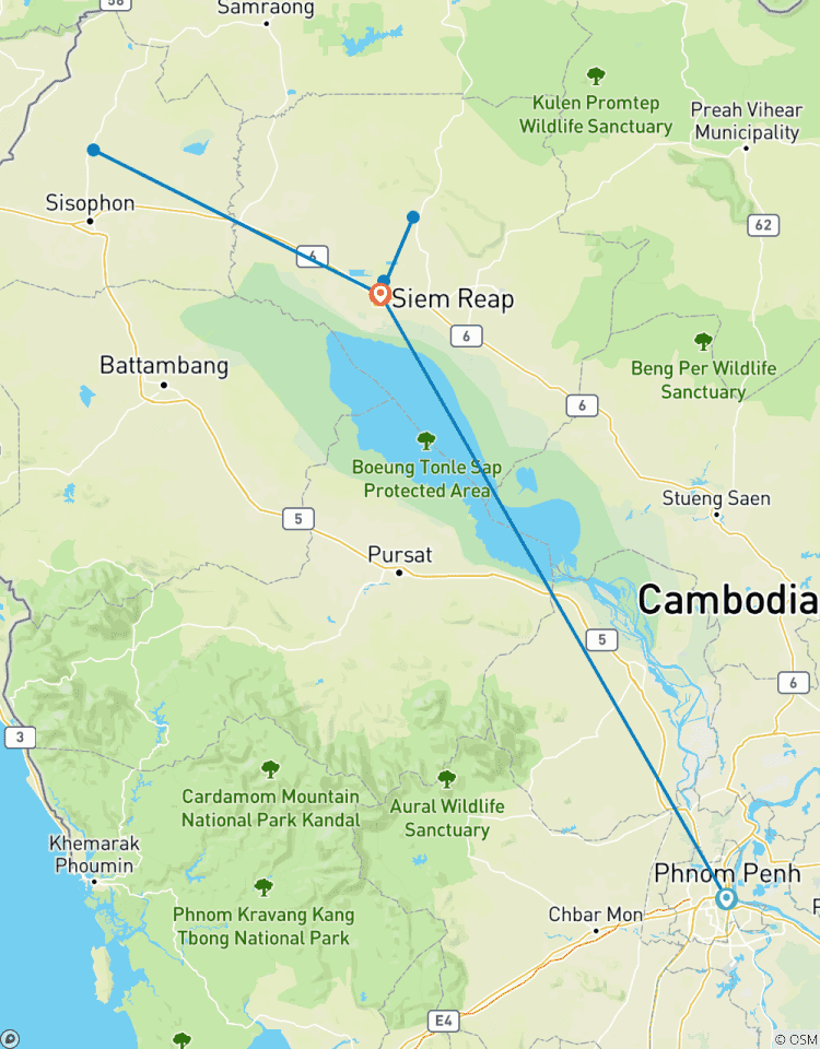 Le meilleur du Cambodge 7 jours 6 nuits circuit