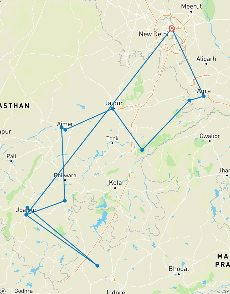 Circuito Circuito a Rajastán con Ranthambore