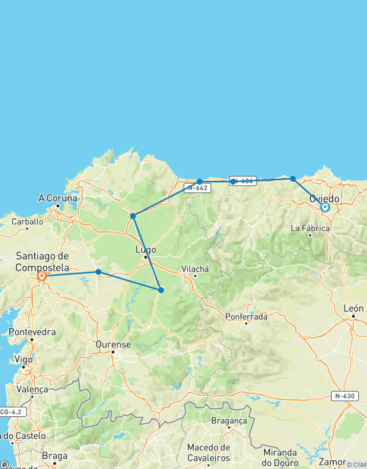 Camino de Santiago circuit
