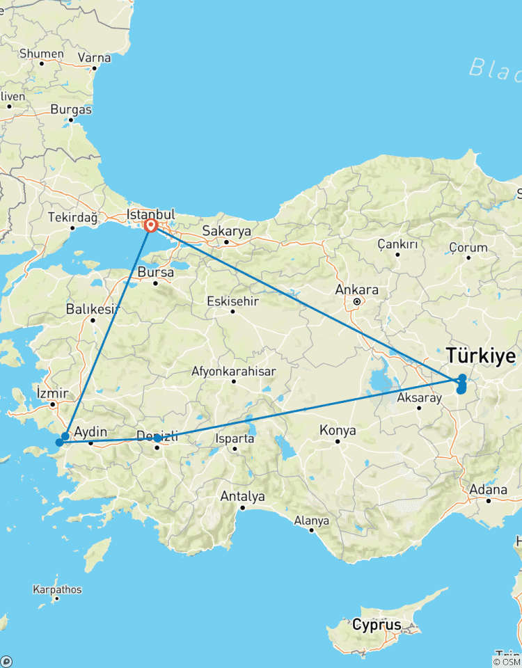 Circuito Excursión de 5 días a Capadocia, Pamukkale y Éfeso desde Estambul (Entradas a museos incluidas)