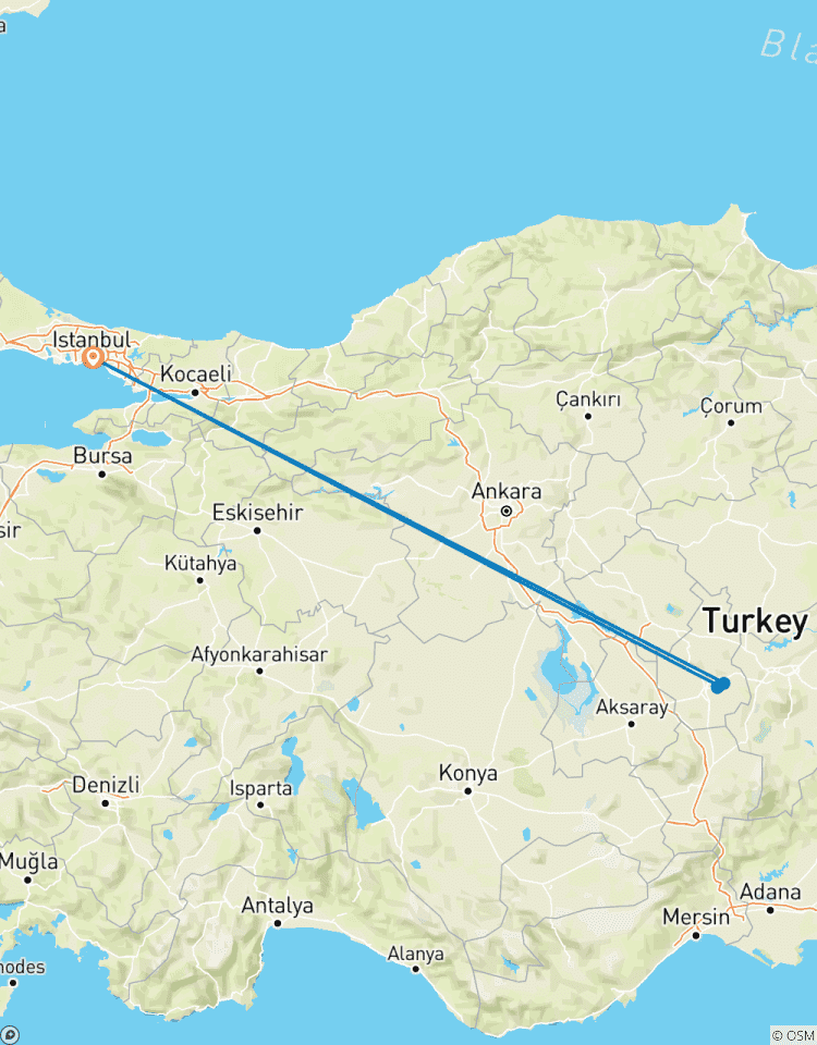 Circuito Excursión de 7 días a Estambul y lo mejor de Capadocia (Entradas a museos incluidas)