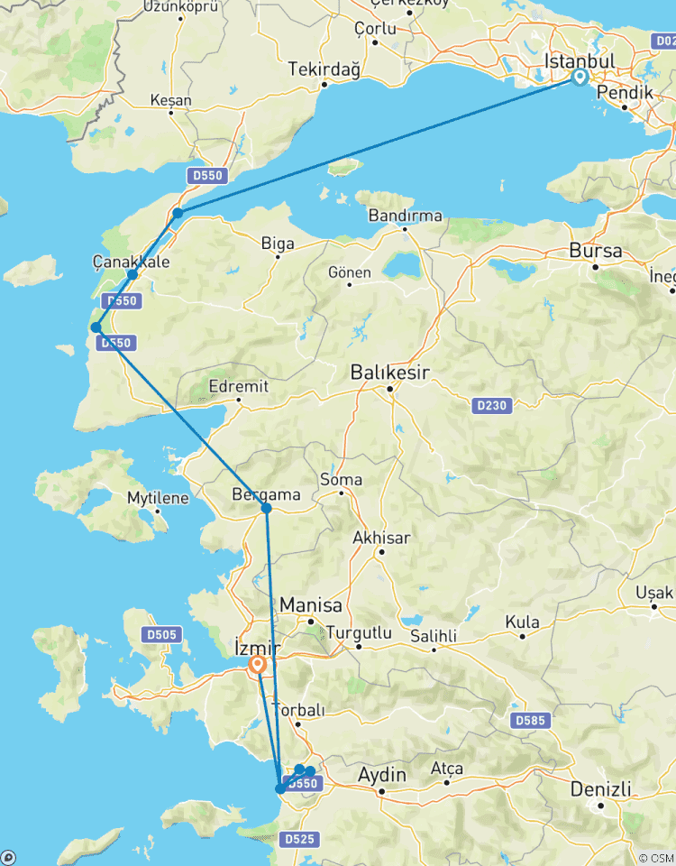 Circuito Recorrido por Estambul, Galípoli, Troya, Pérgamo y Kusadasi