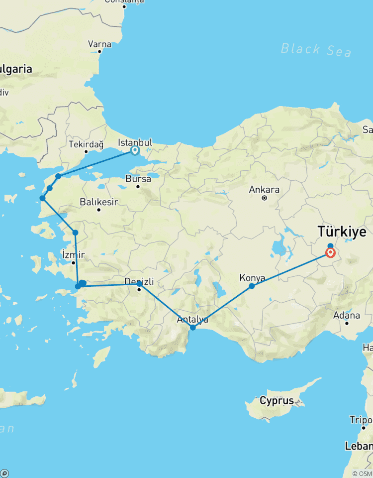 Circuito Especial Turquía con Capadocia, Tour Privado