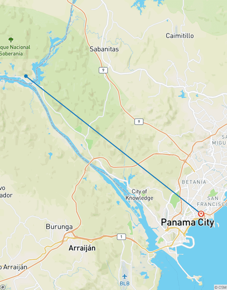 Aventure tropicale au Panama : Forêt tropicale de Gamboa et Panama City circuit