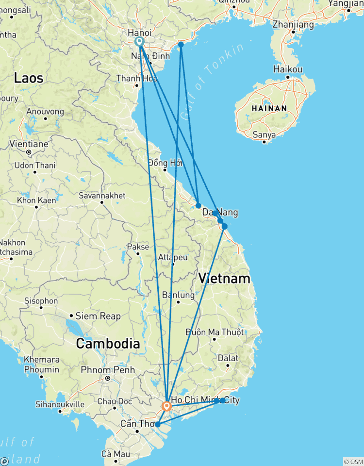 Highlights Vietnam mit Badeurlaub in Mui Ne/Phan Thiet (inkl Flug) Rundreise