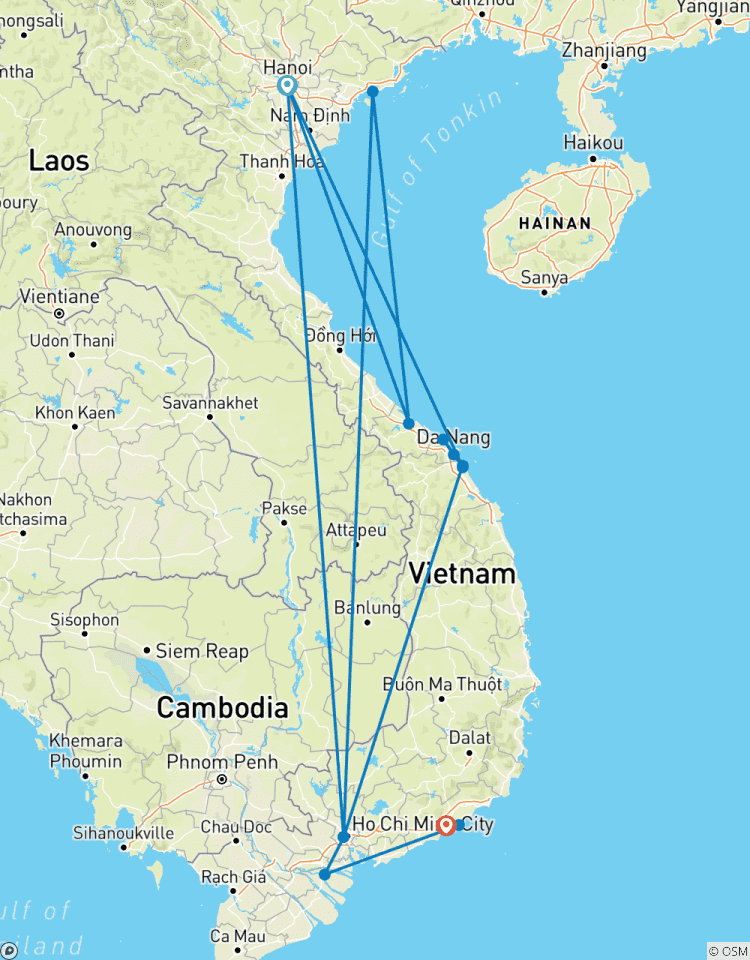 Circuito Viaje privado Destacados Vietnam con vacaciones en la playa en Mui Ne/Phan Thiet