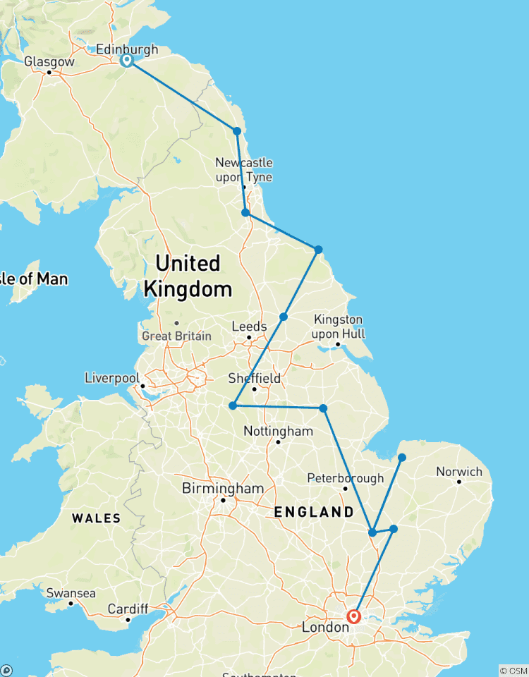 Enchanting Eastern England Tour