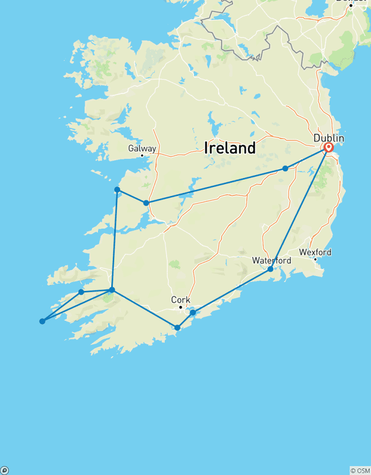Circuito Rincones de Irlanda del Sur 2027
