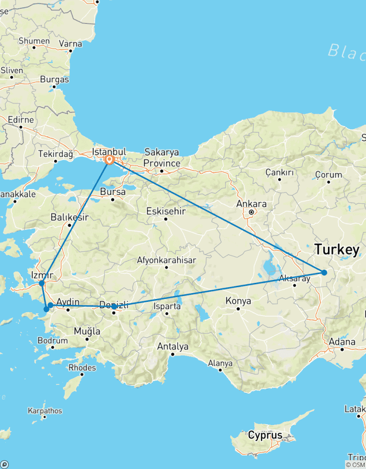 8 Dagen Exclusieve Zeven Wonderen van Turkije Tour (Inclusief entreeprijzen musea)-rondreis