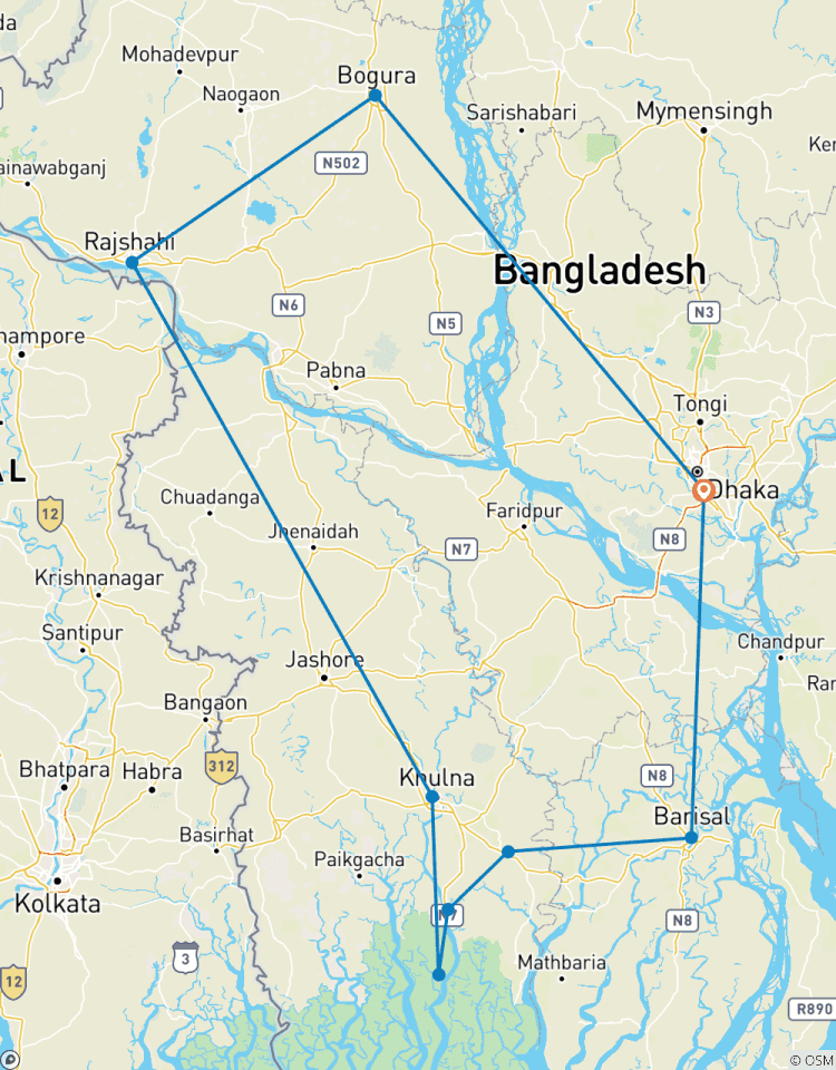10 Days Private Tour to Discover Unforgettable Bangladesh, All Inclusive Tour