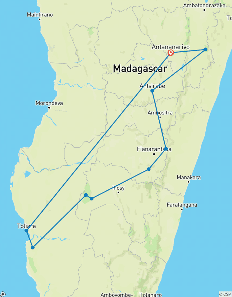 Les points forts de Madagascar circuit