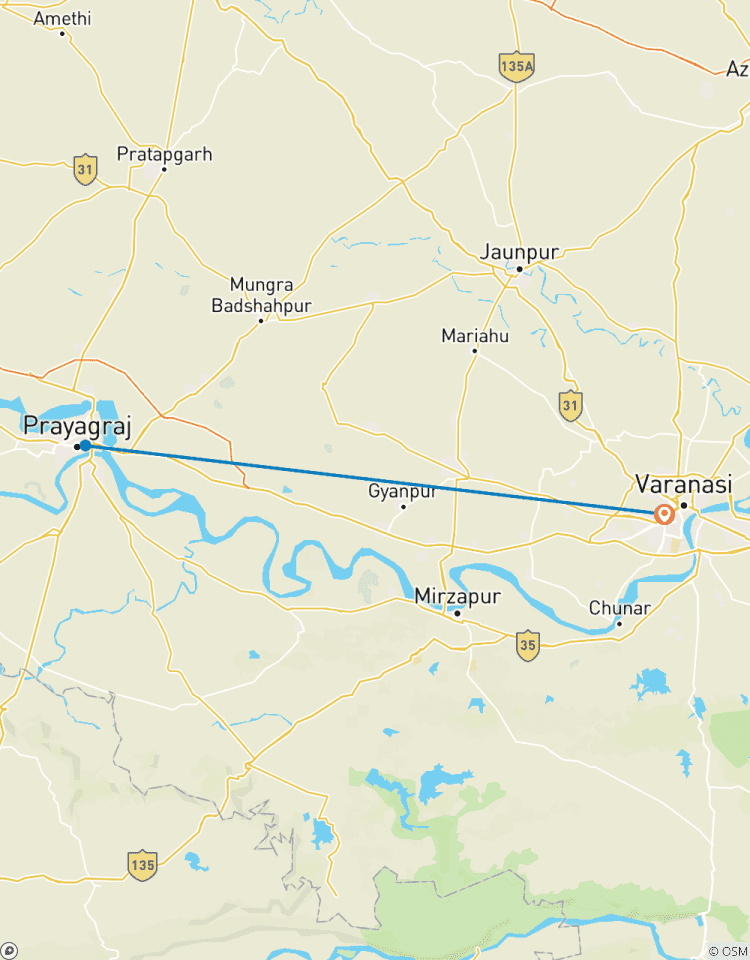 Circuito Varanasi Ayodhya Prayagraj circuito 05 días