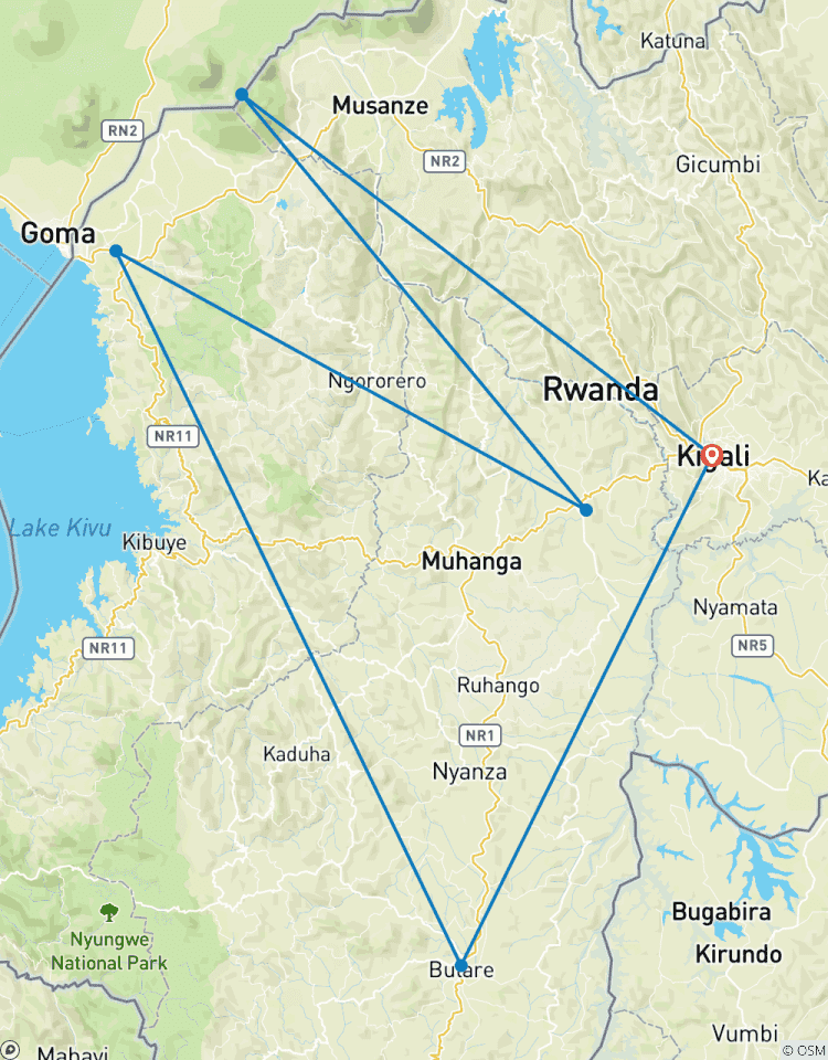 Tailor-Made 8 Days Best Rwanda Tour to Explore Nature, Daily Depart & Private Trip Tour