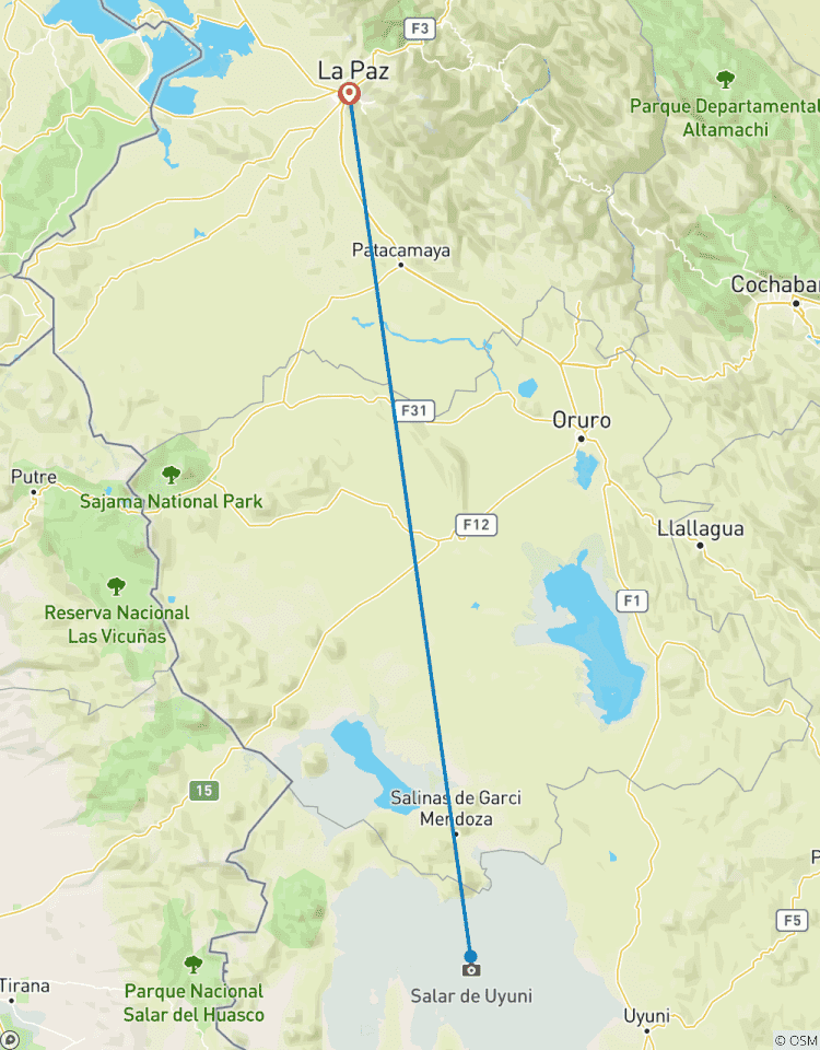 Bolivien: La Paz, Uyuni Salzwüste & Pulacayo Tomave Abenteuer - 6 Tage Rundreise