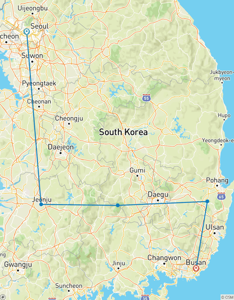 SOUTH KOREA HIGHLIGHTS TOUR Tour