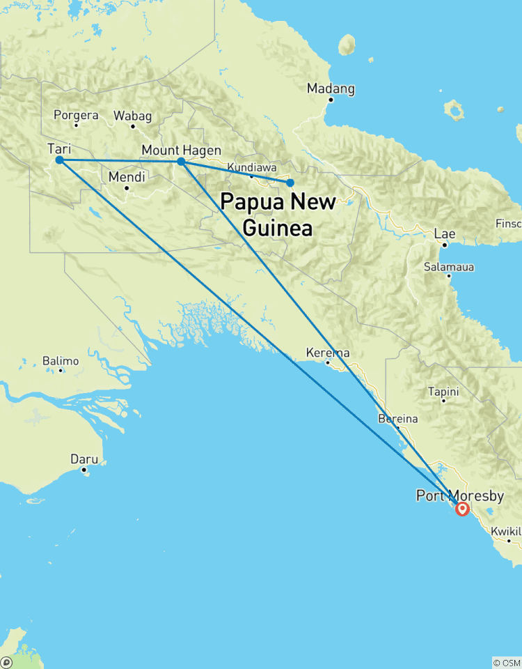 Goroka Hochland Reise - Trans Niugini Tours Rundreise