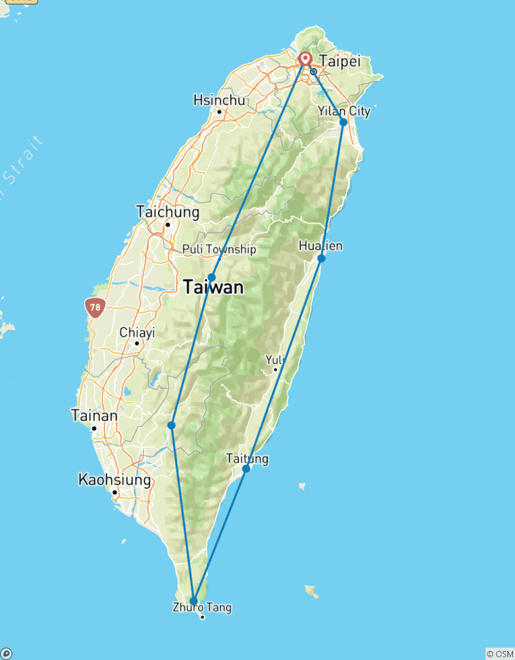 Taiwan Express Rundreise