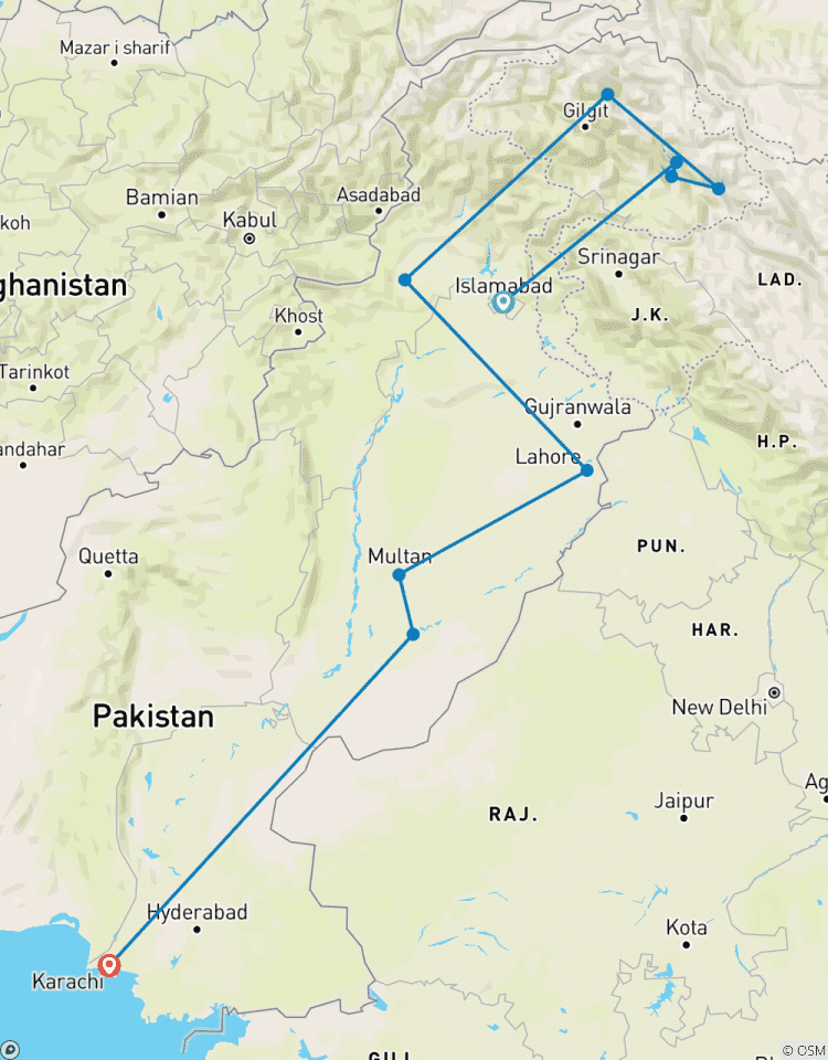 Circuito Viaje completo a Pakistán