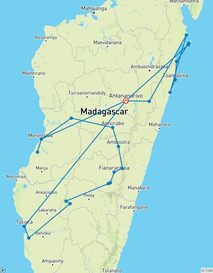 18 jours Madagascar Expedition circuit en groupe départ 2025 (spécialement pour les seniors) circuit