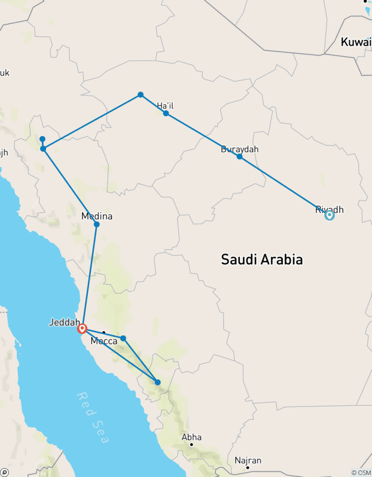 Saudi Arabien Entdecker Rundreise