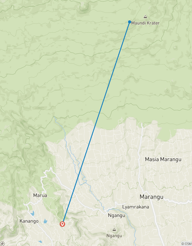 Circuit d\'une journée pour escalader le Mont Kilimandjaro (tous les hébergements et transports sont inclus) circuit