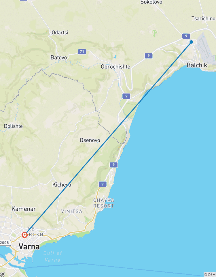 Escape to Varna 3 Days, Private Tour Tour