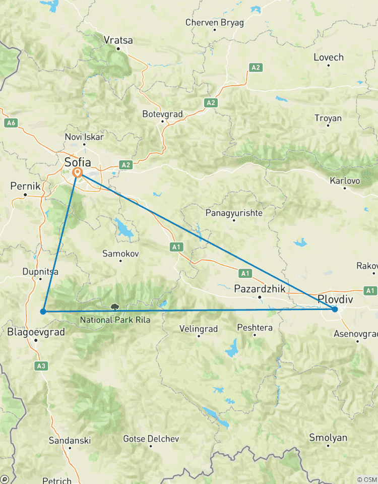 Escape to Sofia 3 Days, Private Tour Tour
