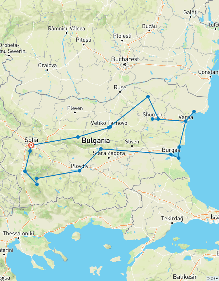 Go Local: Best of Bulgaria, Self-Drive Tour