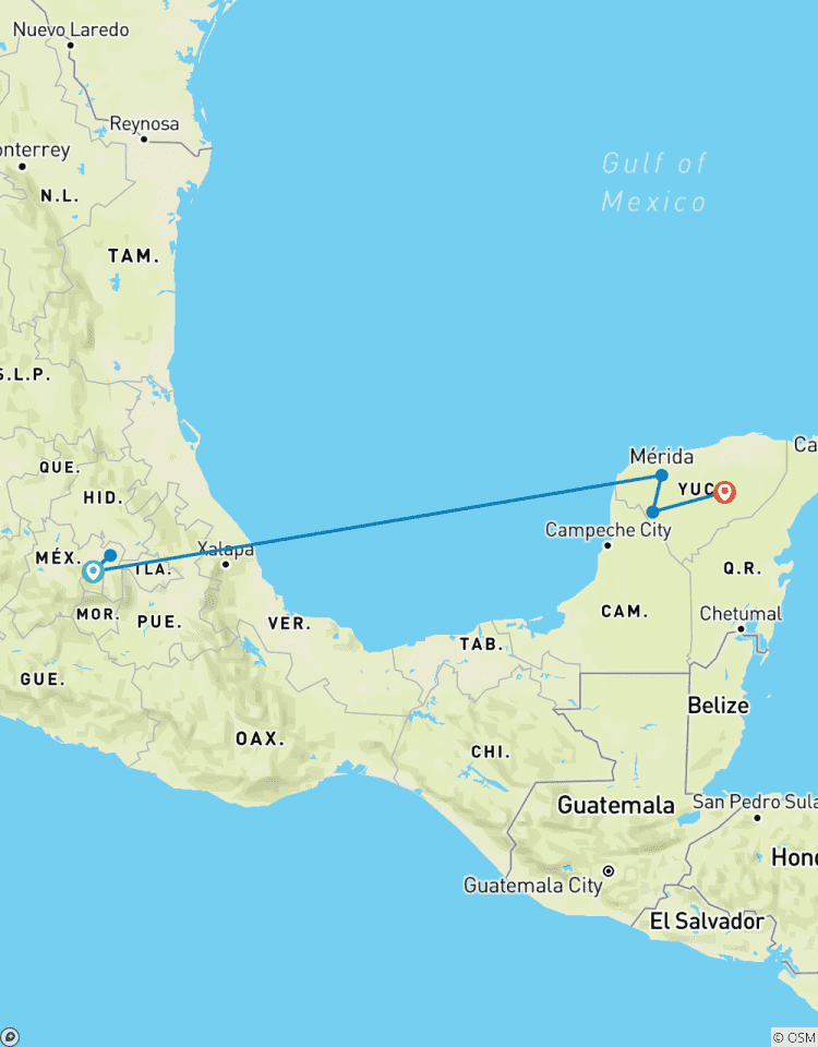 Mexico Lindo Tour - 8 Days Tour