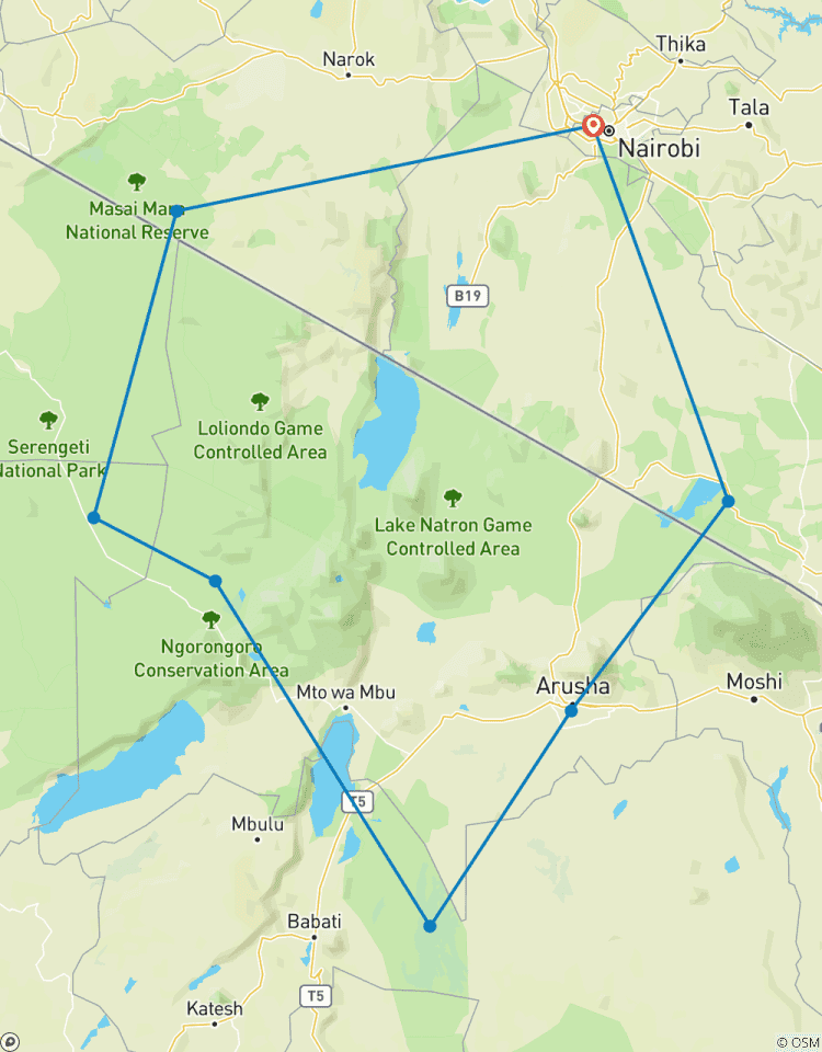 Circuito Safari asequible en Kenia y Tanzania