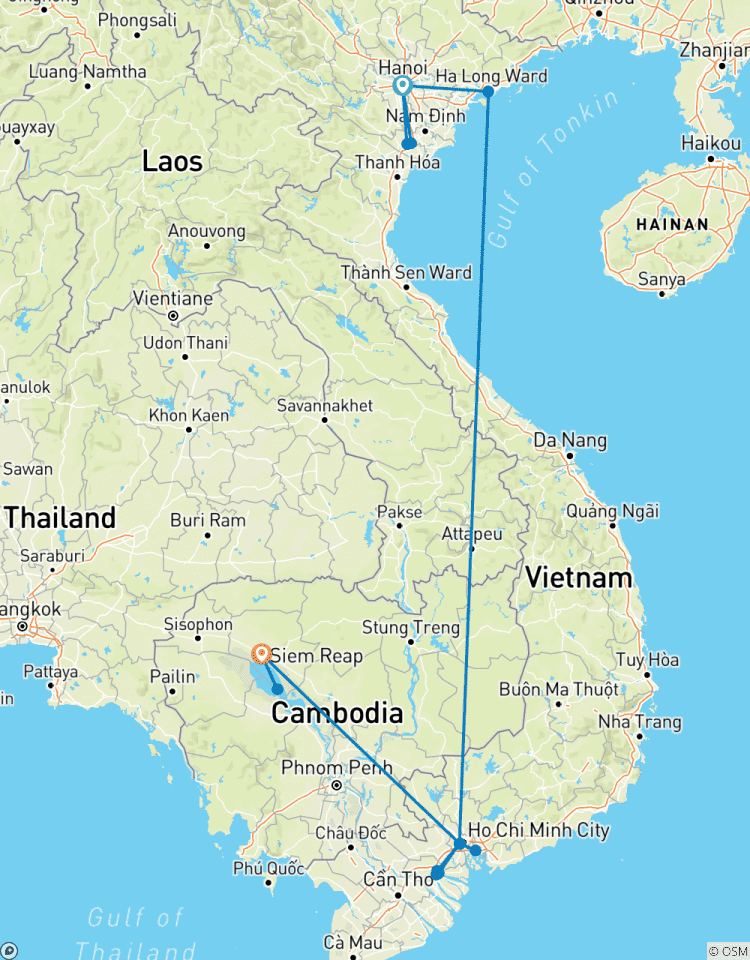 Vietnam & Cambodja, diepgaand - 10 dagen-rondreis