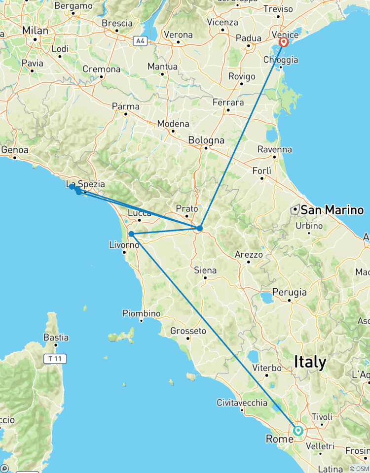 Luxueuze vakantie in Italië - incl. het schilderachtige Cinque Terre-rondreis