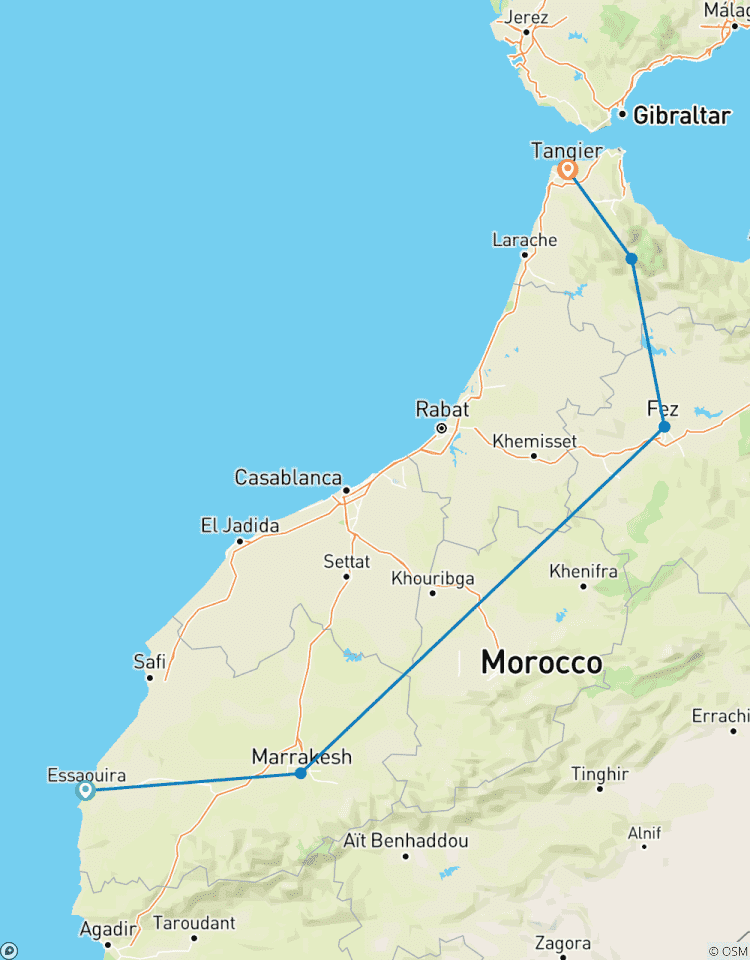 Moroccan Cities from Coast to Coast - 14 Days Tour