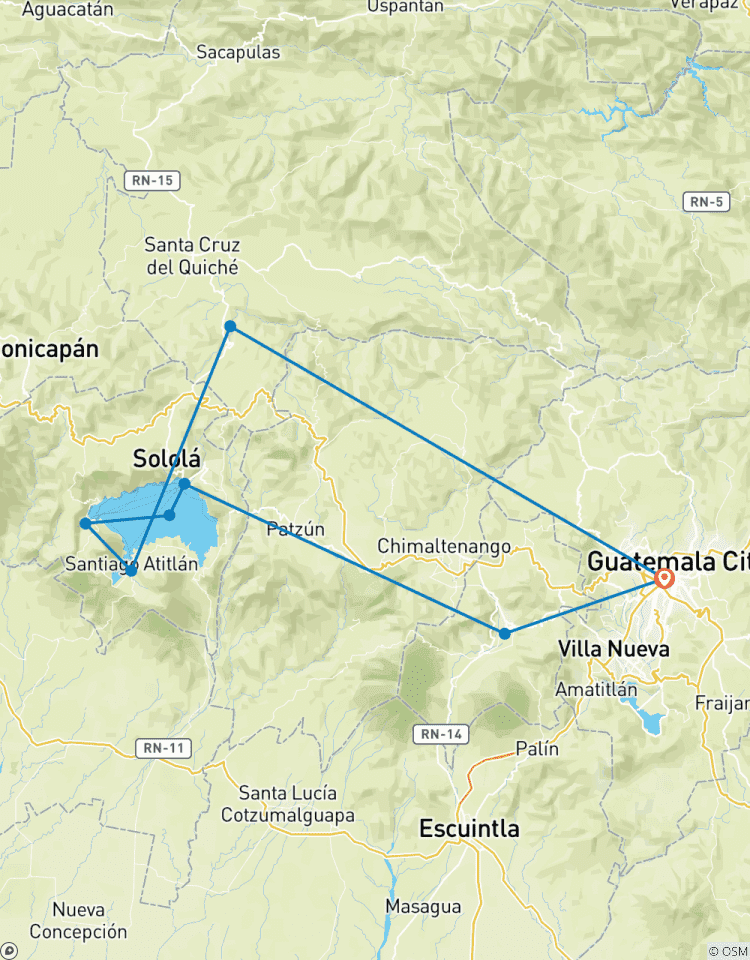 Customized 6 Days Guatemala Trip with Lake Atitlan, Daily Depart (Private) Tour