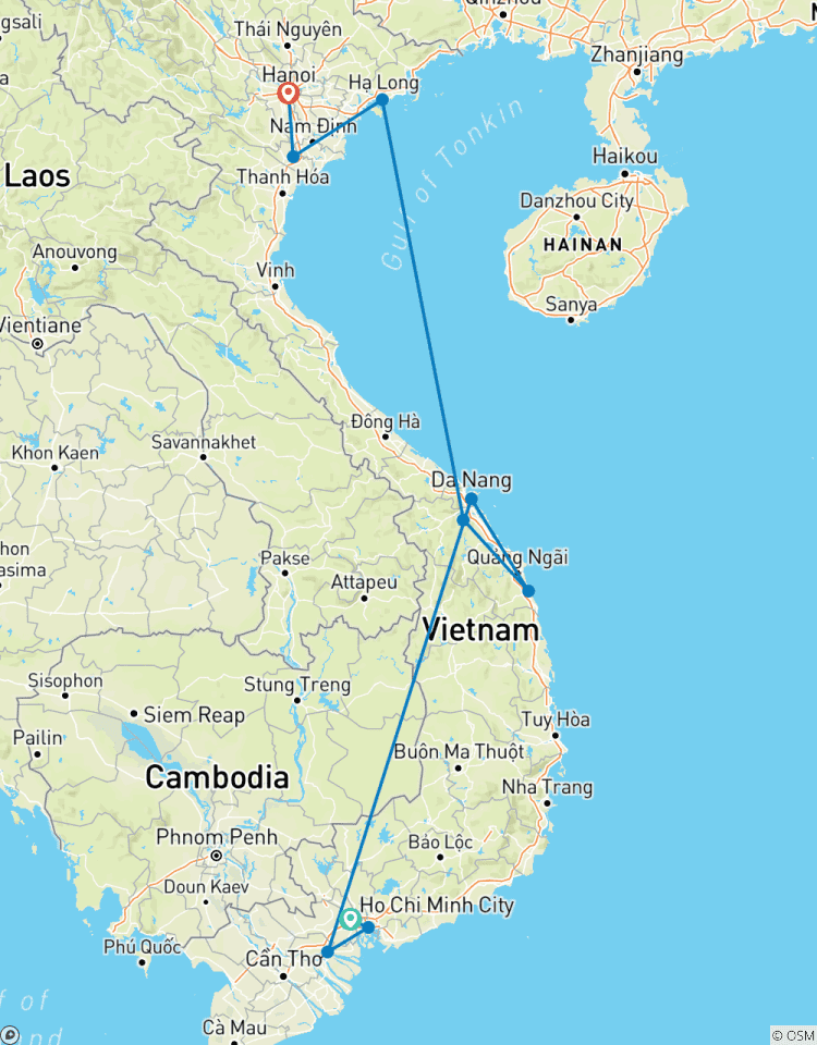 Vietnam: Historische Städte und Halong-Bucht mit Kajak 11 Tage Rundreise