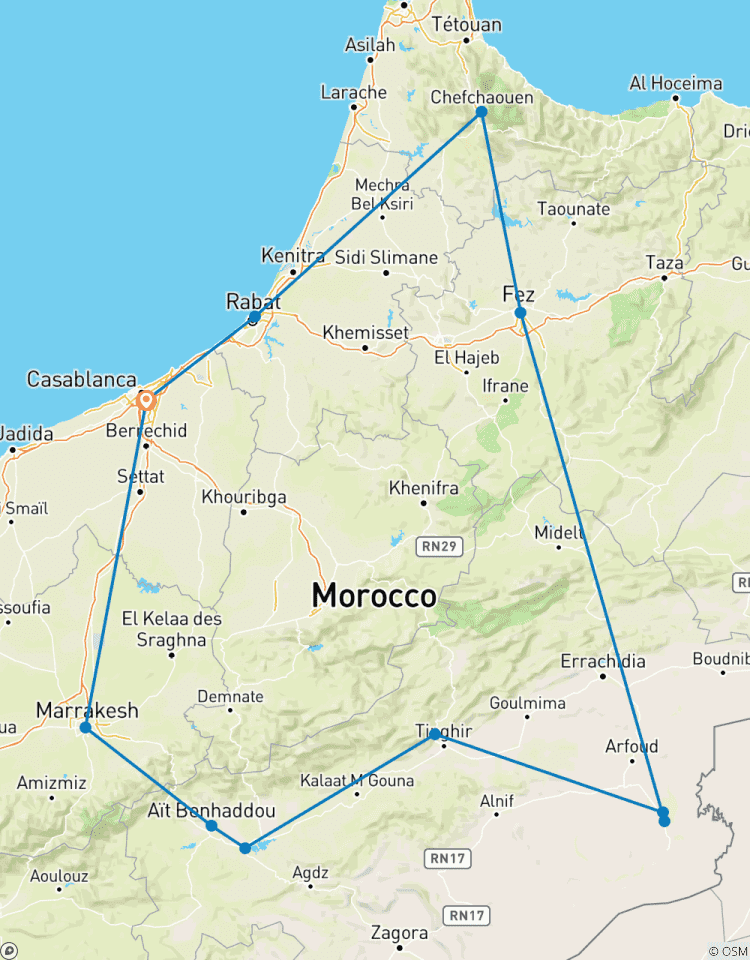 10-Day Morocco Tour: Imperial Cities, Atlas Mountains & Sahara Desert Tour