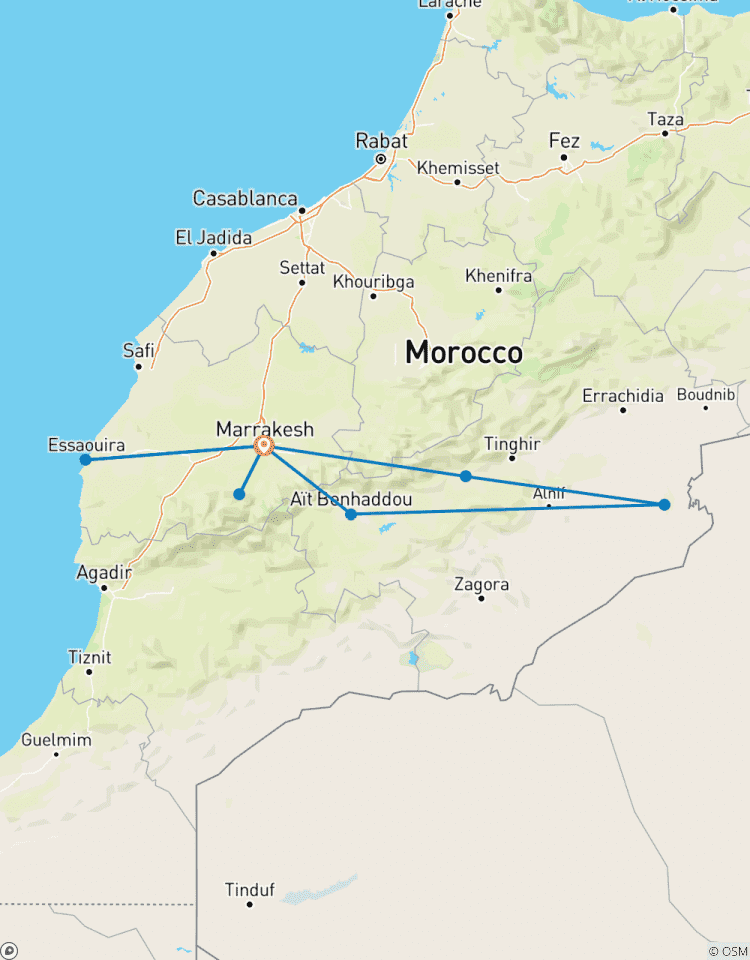 10-Day Morocco Adventure: Marrakech, Sahara Desert, Hikes & Atlantic Coast Tour