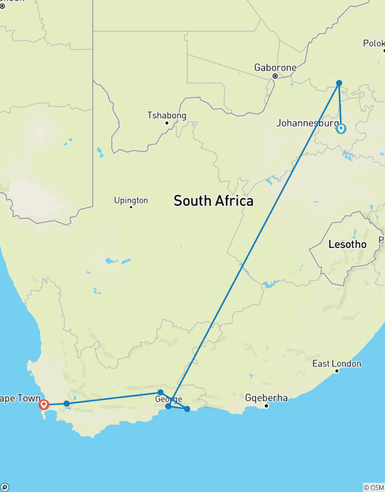 Zuid-Afrika - wildlife, de Tuinroute & de moederstad Kaapstad-rondreis