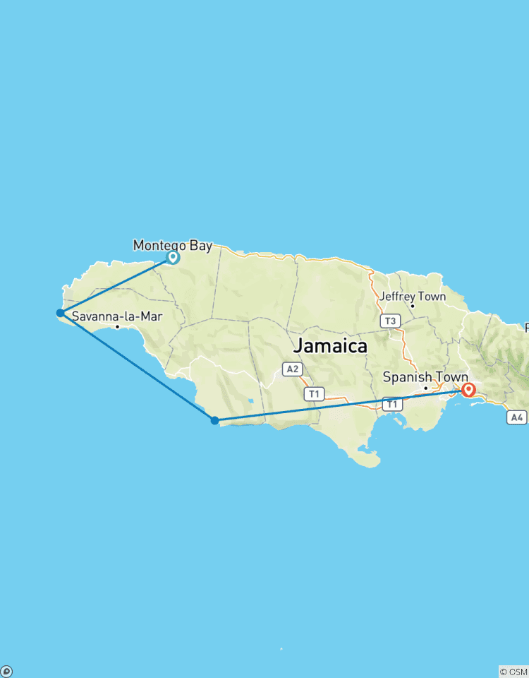 Tailor-Made 7 Days Best Jamaica Tour, Daily Departure & Private Guide Tour