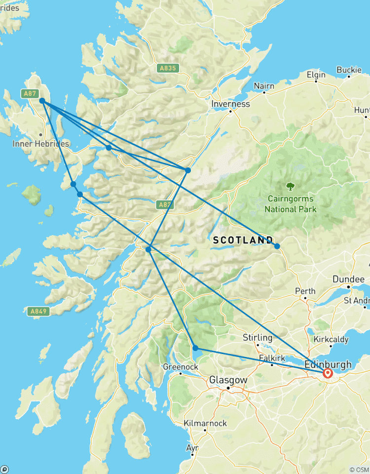 Isle of Skye & de Jacobite-stoomtrein – 4 dagen-rondreis