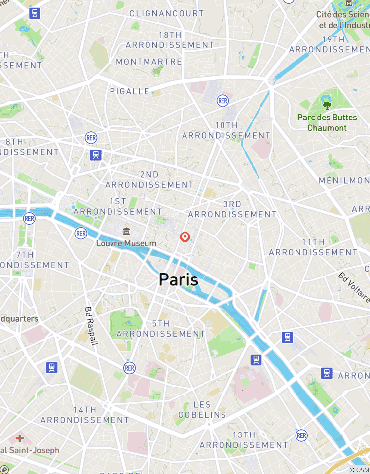 Reise durch Paris - 5 Tage Rundreise