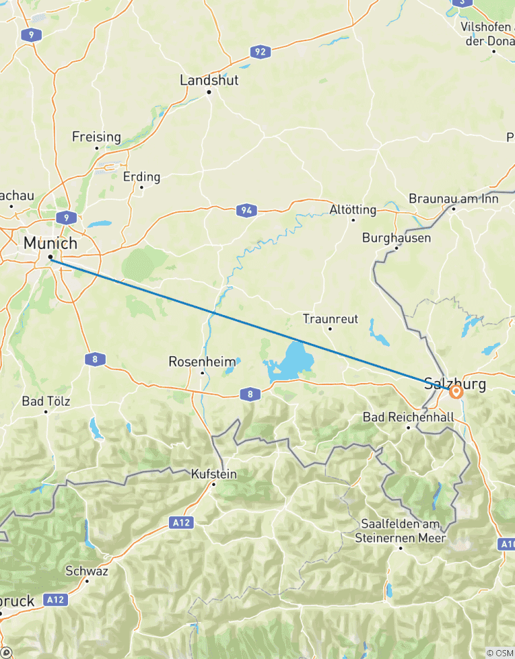 Circuito 5 Días en Múnich y Baviera (Incluye Salzburgo y Garmisch)