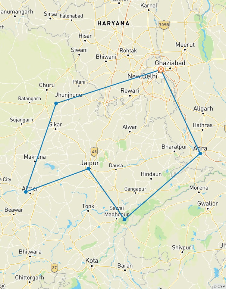 India Tiger and culture tour Tour