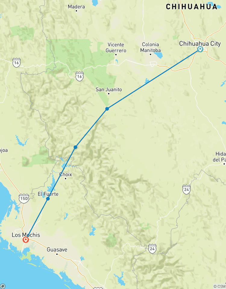 Sierra Tarahumara circuit