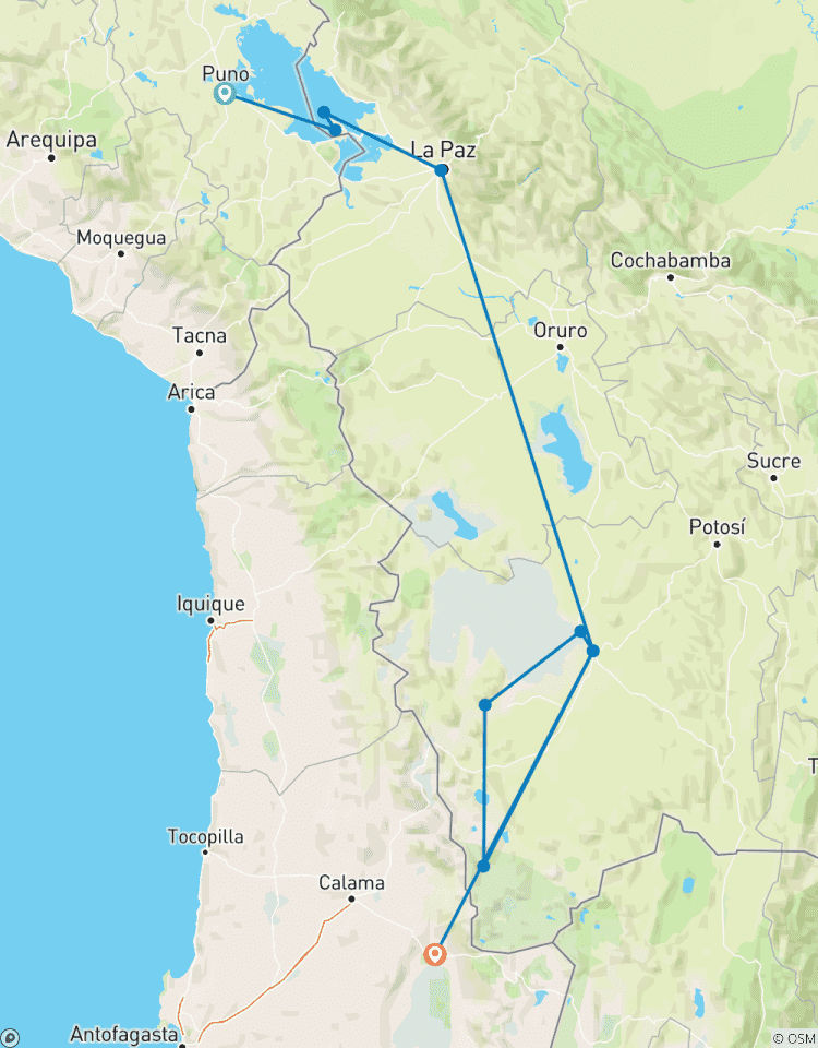 Best of Bolivia on a Budget: 5-Day Tour from Puno – Copacabana, Sun Island, La Paz & Uyuni Salt Flats Tour