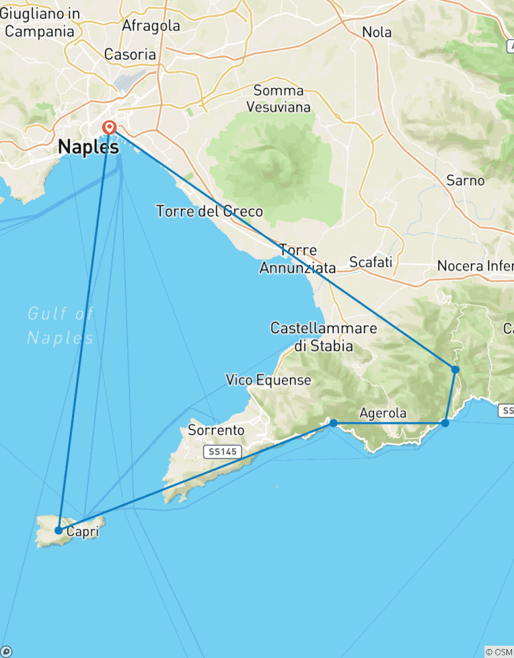 Capri & Amalfiküste - Flucht aus Neapel Rundreise