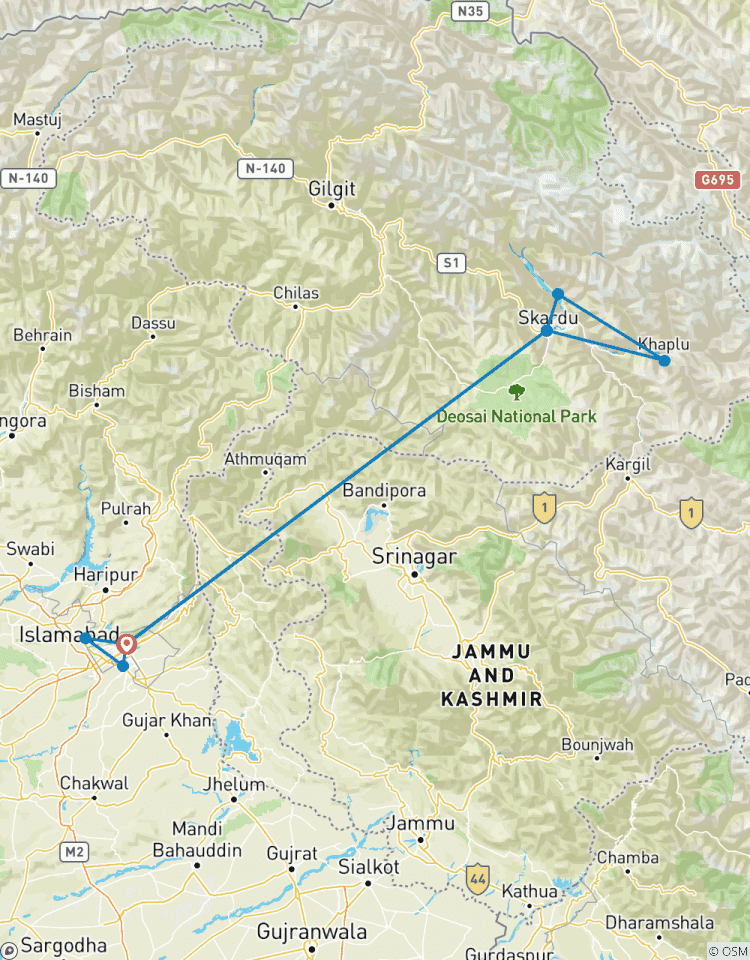 Trek du Thallay La - Karakoram Wilderness Trek circuit